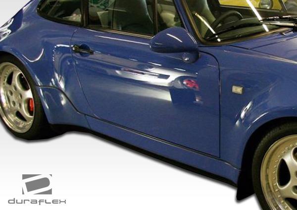 1989-1994 Porsche 964 Duraflex Turbo Look Side Skirts