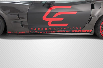 2005-2013 Chevrolet Corvette Carbon Creations ZR Edition Carbon Fiber Side Skirts