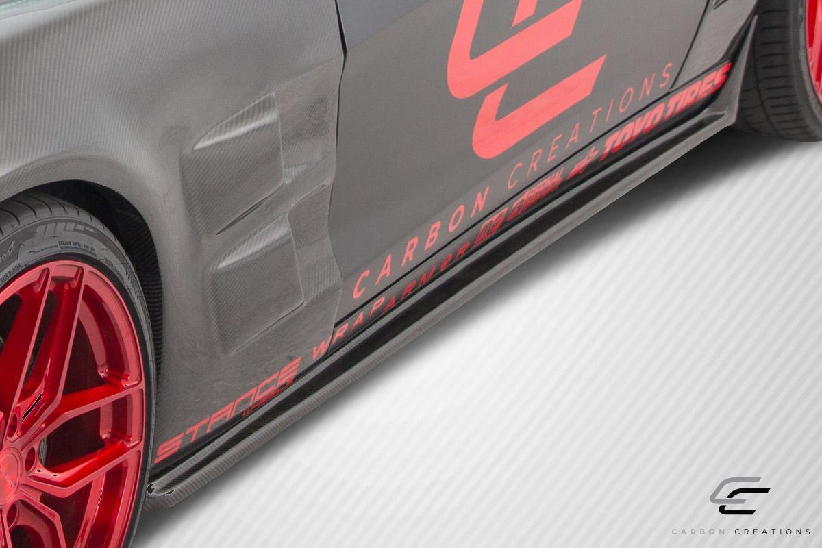 2005-2013 Chevrolet Corvette Carbon Creations ZR Edition Carbon Fiber Side Skirts