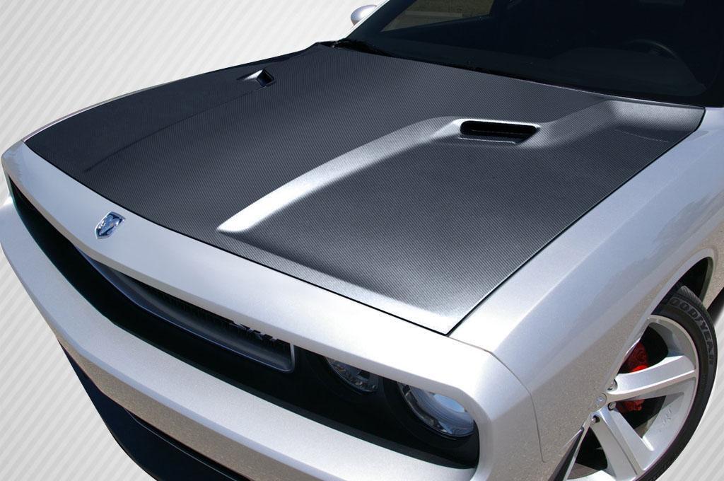 2008-2023 Dodge Challenger Carbon Creations SRT Look Carbon Fiber Hood