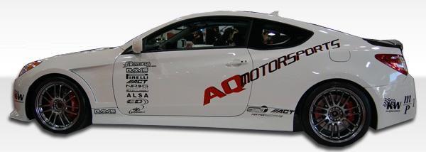 2010-2016 Hyundai Genesis Duraflex Circuit Side Skirts