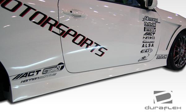 2010-2016 Hyundai Genesis Duraflex Circuit Side Skirts