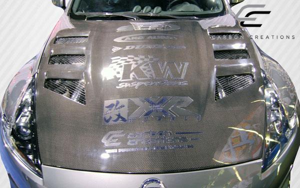 2009-2020 Nissan 370Z Carbon Creations Circuit Carbon Fiber Hood