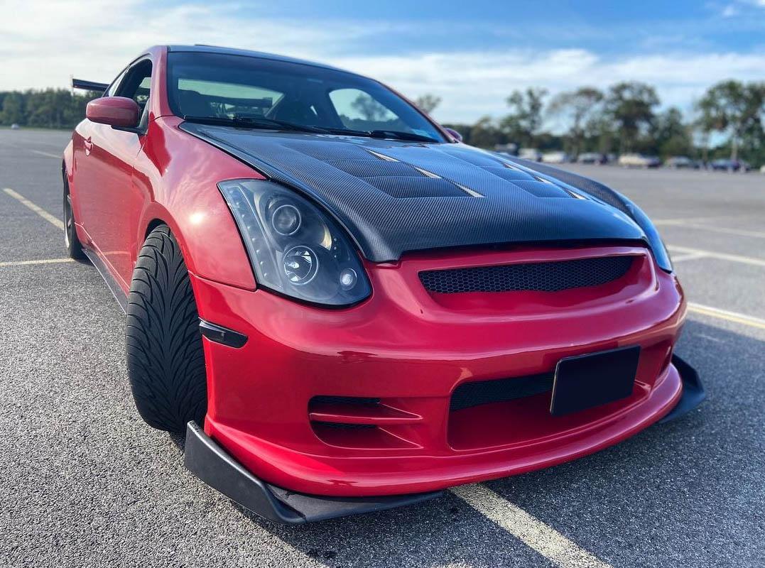 2003-2007 Infiniti G Coupe Carbon Creations TS-1 Carbon Fiber Hood