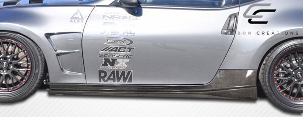 2009-2020 Nissan 370Z Carbon Creations N-1 Carbon Fiber Side Skirts