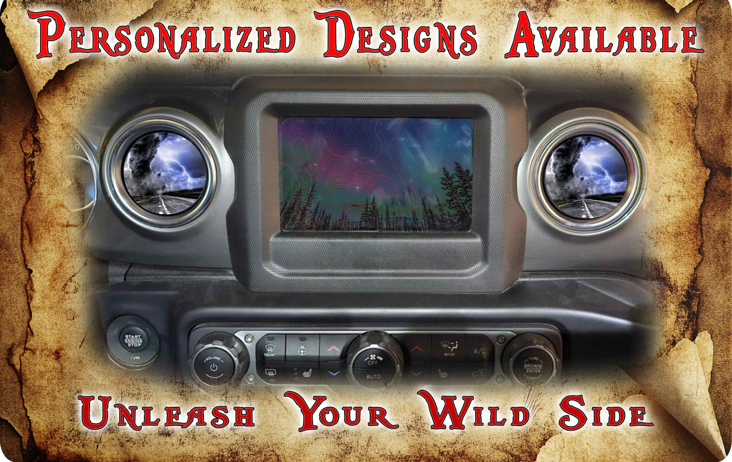 Steering wheel decal tornado 176