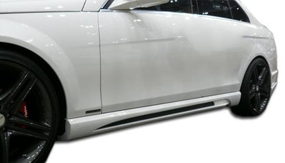 2008-2014 Mercedes C Class Duraflex W-1 Side Skirts