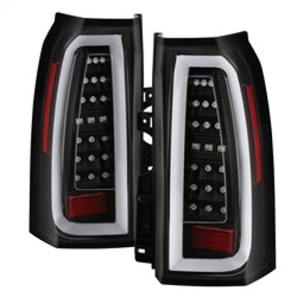 Spyder Chevy Tahoe / Suburban 15-17 Light Bar LED Tail Lights - Black (ALT-YD-CTA15-LED-BK) 5084583