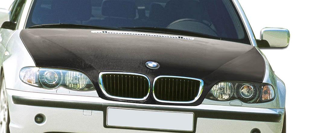 2002-2005 BMW 3 Series Carbon Creations OEM Look Carbon Fiber Hood