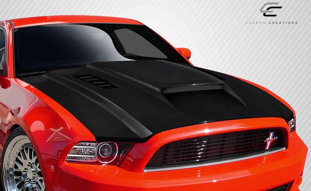 2013-2014 Ford Mustang Carbon Creations CVX Carbon Fiber Hood