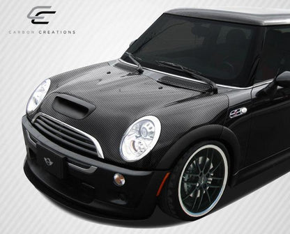 2002-2006 MINI Cooper Carbon Creations OEM Look Carbon Fiber Hood