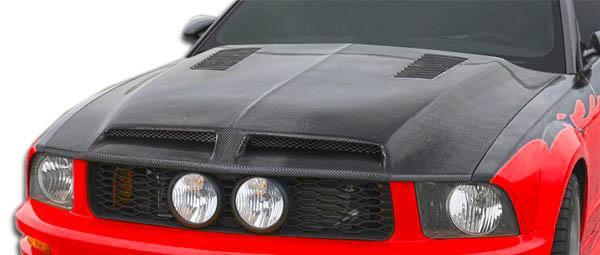 2005-2009 Ford Mustang Carbon Creations GT500 Carbon Fiber Hood