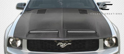2005-2009 Ford Mustang Carbon Creations GT500 Carbon Fiber Hood