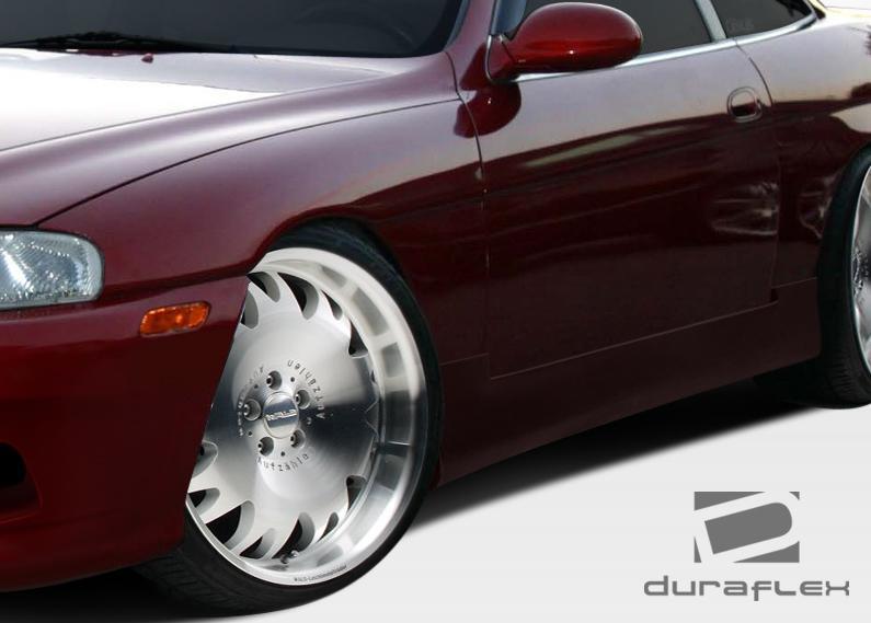1992-2000 Lexus SC Duraflex O-Design Side Skirts