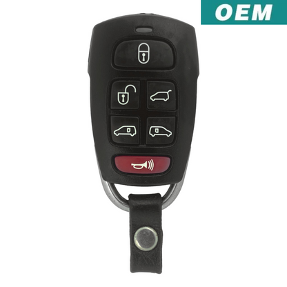 Kia Sedona 2006-2014 OEM 6 Button Remote SV3-100060235