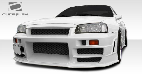 1989-1994 Nissan Skyline Duraflex R324 Conversion Front Bumper