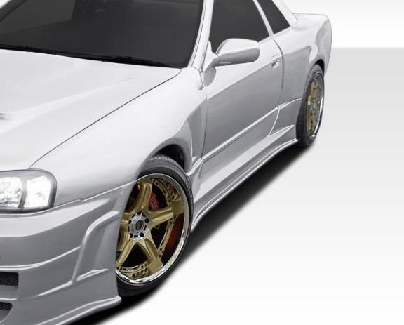 1989-1994 Nissan Skyline Duraflex R324 Conversion Side Skirts