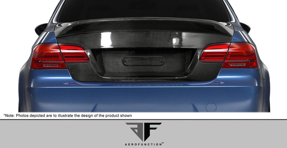 2007-2013 BMW 3 Series Aero Function AF-1 Carbon Fiber Trunk