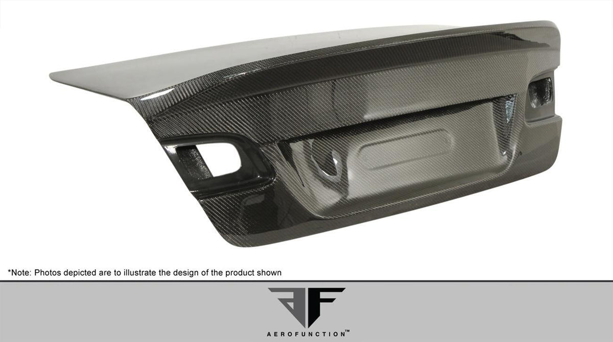 2007-2013 BMW 3 Series Aero Function AF-1 Carbon Fiber Trunk