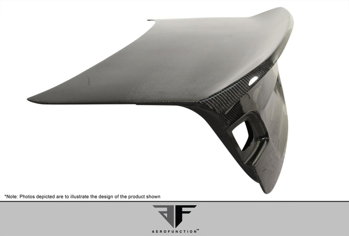 2007-2013 BMW 3 Series Aero Function AF-1 Carbon Fiber Trunk