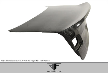 2007-2013 BMW 3 Series Aero Function AF-1 Carbon Fiber Trunk