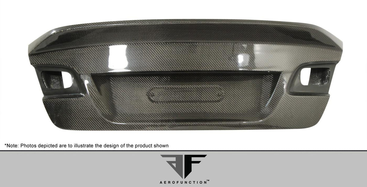 2007-2013 BMW 3 Series Aero Function AF-1 Carbon Fiber Trunk