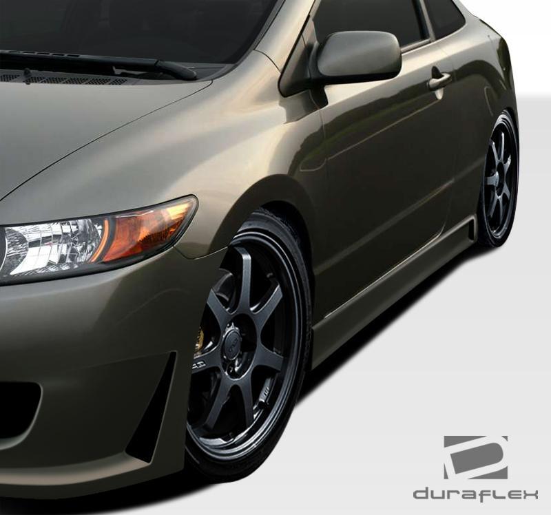 2006-2011 Honda Civic Duraflex B-2 Side Skirts
