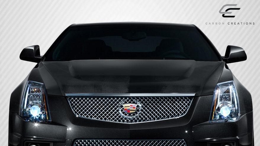 2009-2014 Cadillac CTS-V Carbon Creations OEM Look Carbon Fiber Hood