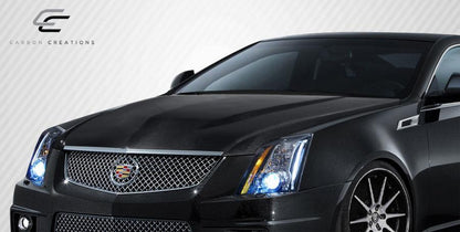 2009-2014 Cadillac CTS-V Carbon Creations OEM Look Carbon Fiber Hood