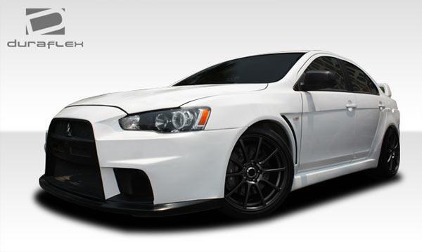 2008-2017 Mitsubishi Lancer Duraflex Evo X Look Front Bumper