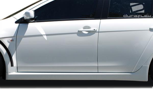 2008-2017 Mitsubishi Lancer Duraflex Evo X Look Side Skirts