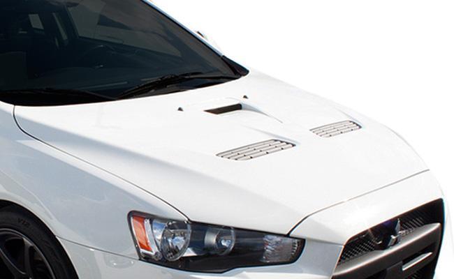 2008-2017 Mitsubishi Lancer Duraflex Evo X Look Hood