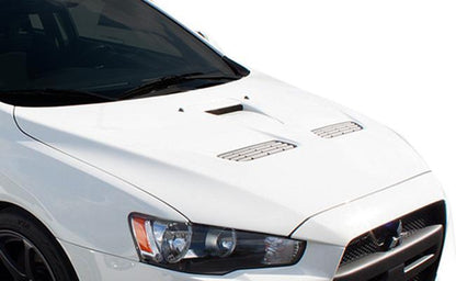 2008-2017 Mitsubishi Lancer Duraflex Evo X Look Hood
