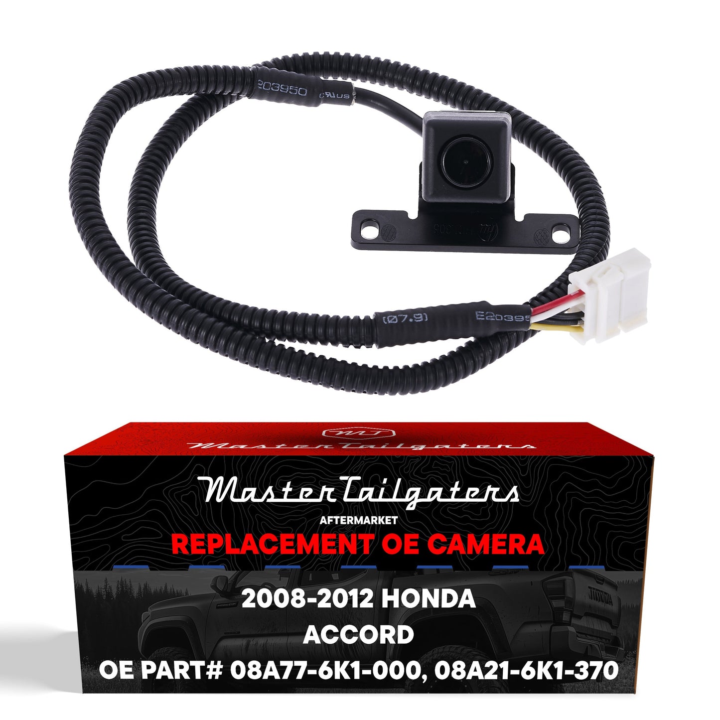 Honda Accord Coupe/Sedan (2008-2012) OEM Replacement Backup Camera OE Part # 08A21-6K1-370, 08A77-6K1-000