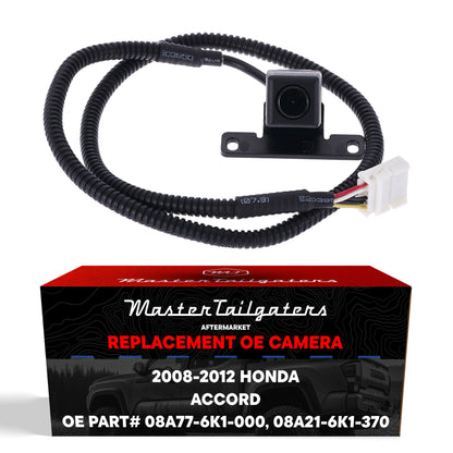 Honda Accord Coupe/Sedan (2008-2012) OEM Replacement Backup Camera OE Part # 08A21-6K1-370, 08A77-6K1-000