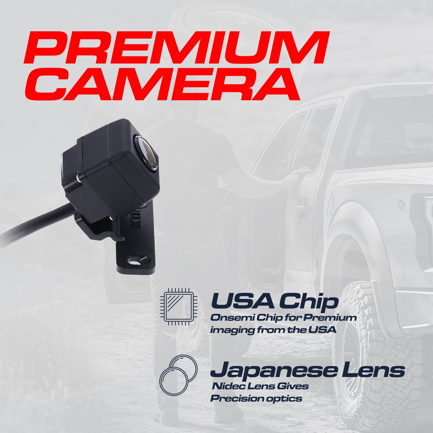 Honda Accord Coupe/Sedan (2008-2012) OEM Replacement Backup Camera OE Part # 08A21-6K1-370, 08A77-6K1-000