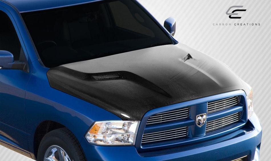 2009-2018 Dodge Ram Carbon Creations MP-R Carbon Fiber Hood