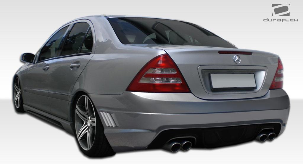 2001-2007 Mercedes C Class Duraflex W-1 Side Skirts