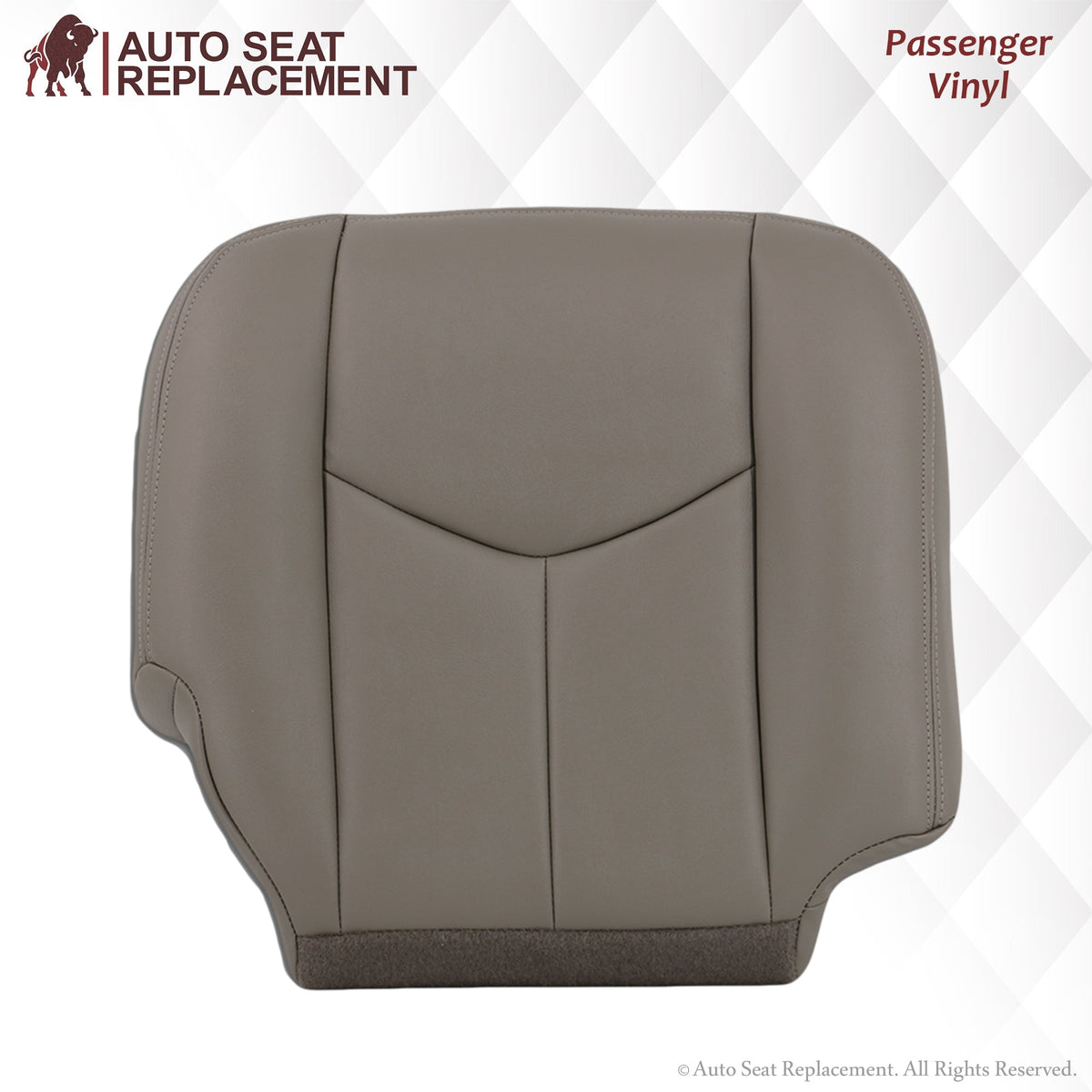 2003-2007 Chevy Tahoe/Suburban Seat Cover in Light Gray: Choose From Variations