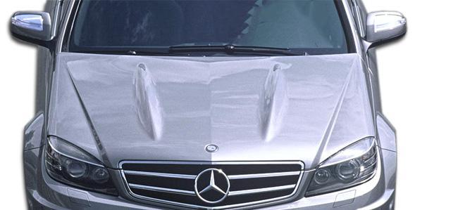 2008-2011 Mercedes C Class Duraflex C63 Look Hood