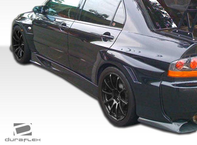 2003-2006 Mitsubishi Evolution Duraflex VT-X Side Skirts