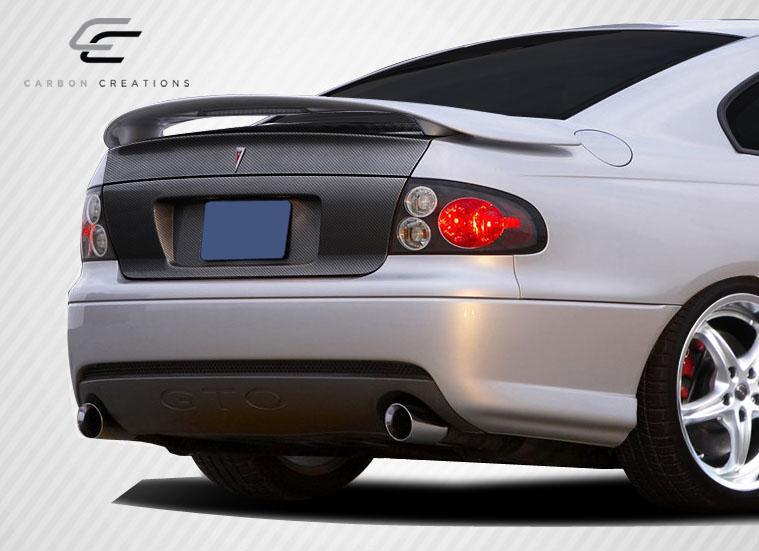 2004-2006 Pontiac GTO Carbon Creations OEM Look Carbon Fiber Trunk