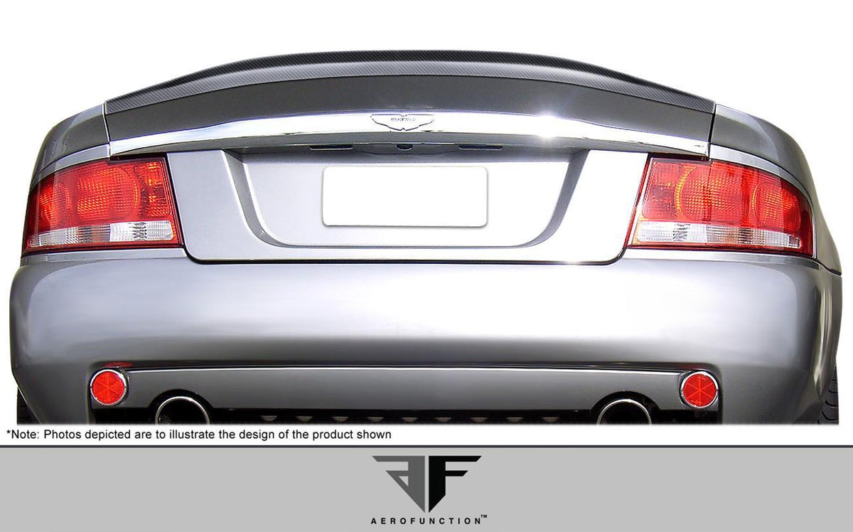 2002-2005 Aston Martin Vanquish Aero Function AF-1 Carbon Fiber Rear Wing