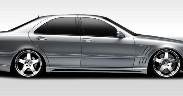 2000-2006 Mercedes S Class Duraflex W-2 Side Skirts