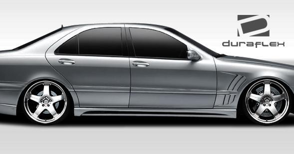 2000-2006 Mercedes S Class Duraflex W-2 Side Skirts