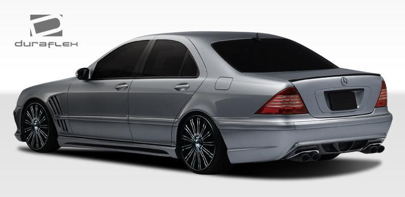 2000-2006 Mercedes S Class Duraflex W-2 Rear Bumper