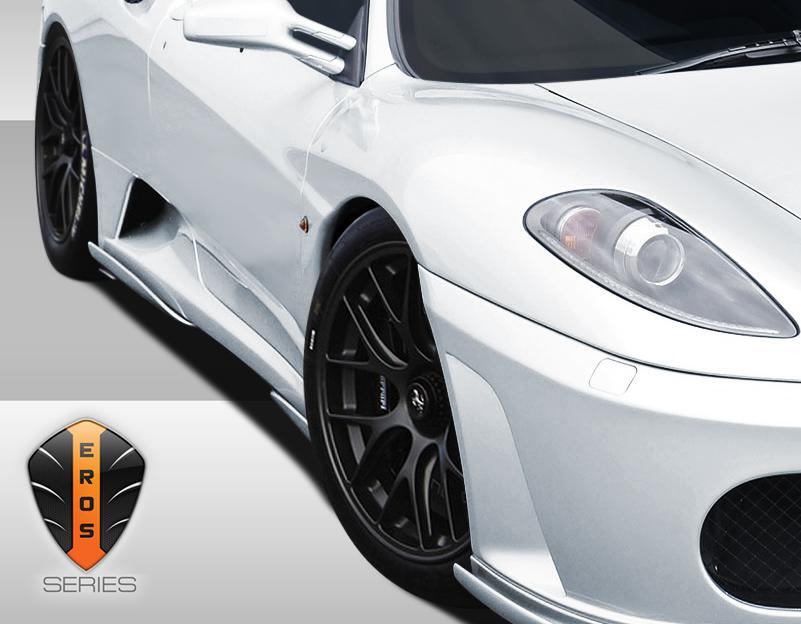 2005-2009 Ferrari F430 Duraflex Eros Version 1 Side Skirts