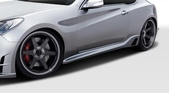 2010-2016 Hyundai Genesis Duraflex TP-R Side Skirts