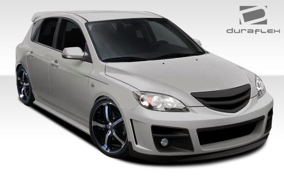 2004-2009 Mazda 3 Duraflex X-Sport Front Bumper