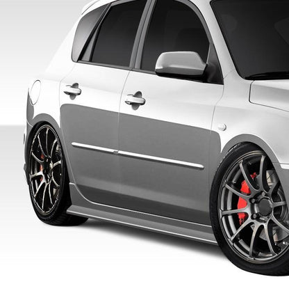 2004-2009 Mazda 3 Duraflex X-Sport Side Skirts